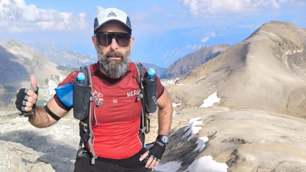 Cincuenta cimas y 700 kilómetros en 12 días sin parar: así ha sido el reto más duro de un trail runner de Nerja