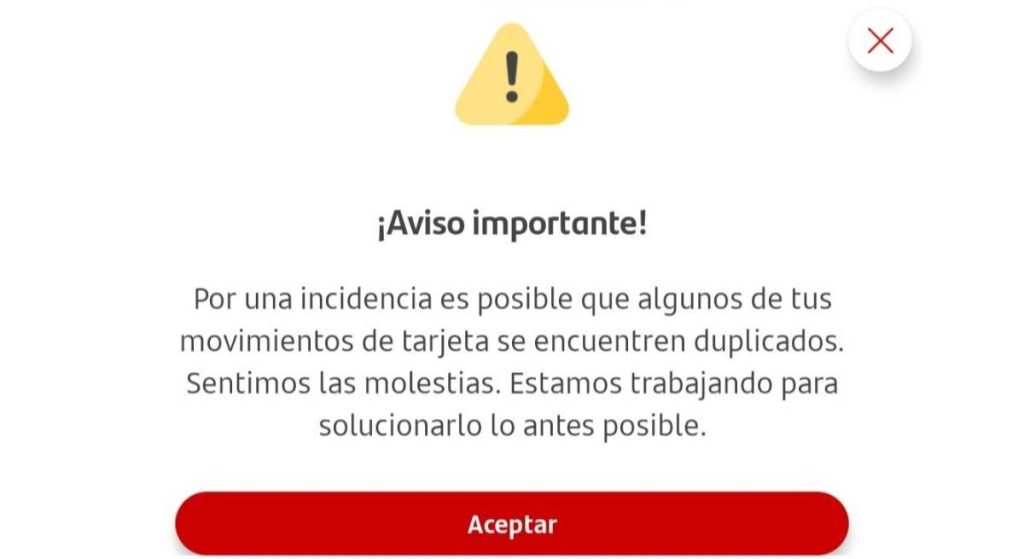 Una incidencia informática en el Banco Santander provoca cargos duplicados en las cuentas de sus clientes tras pagar con tarjeta